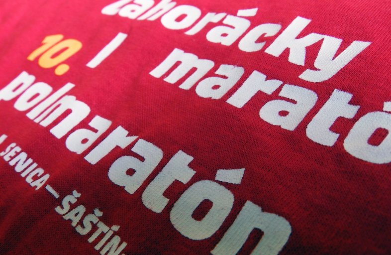 T-shirt of Záhorácky maratón
