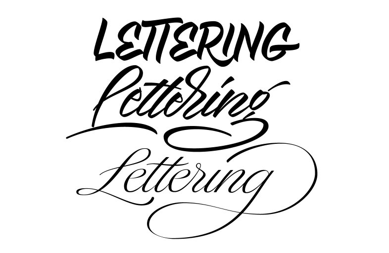 3x Lettering